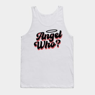 Angel Who? v3 Tank Top